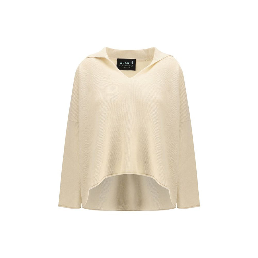 Beige Cashmere Cashmere Sweater