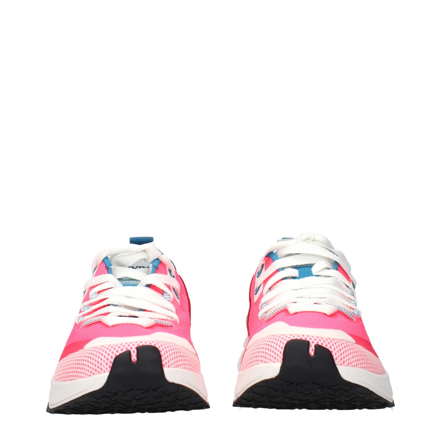 Pink Fabric Athletic Sneakers
