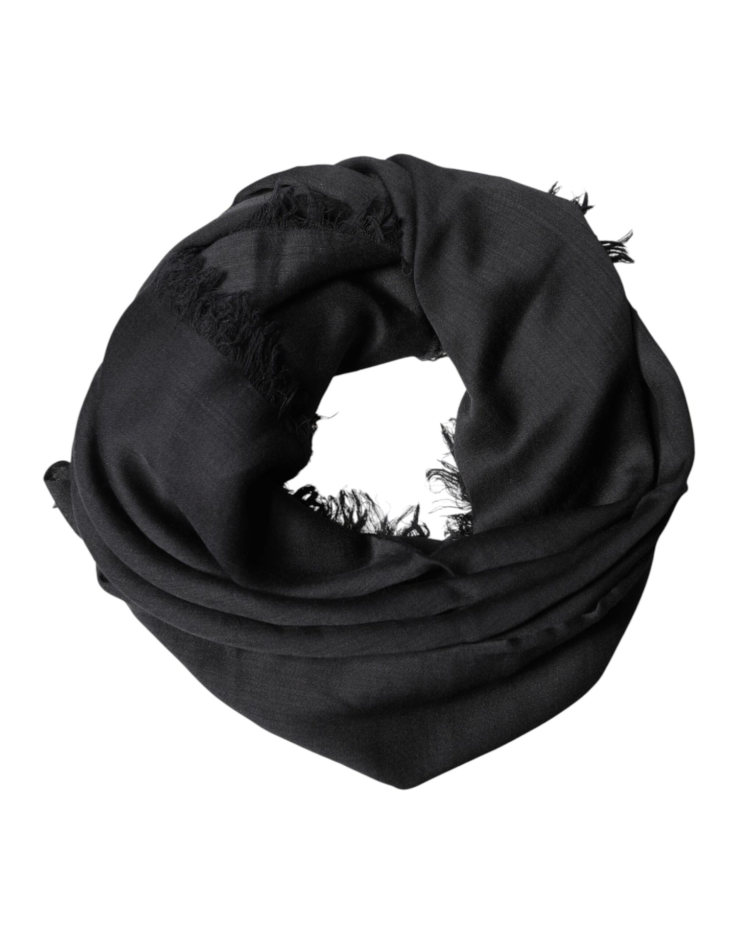 Black Lace Stole Neck Wrap Shawl Scarf