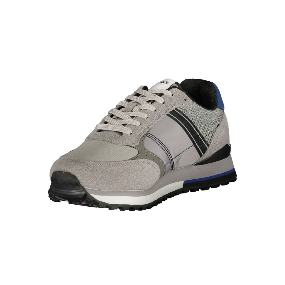 Gray Polyurethane Men Sneaker
