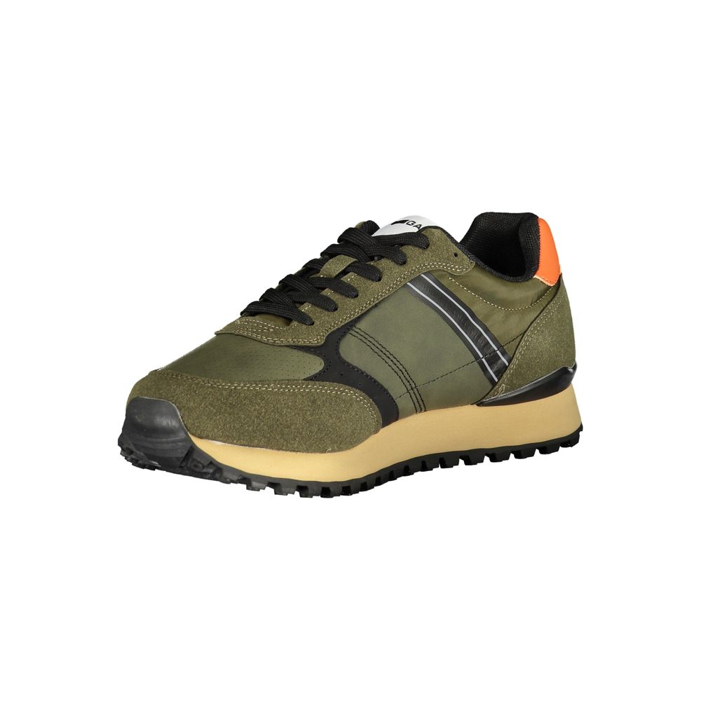 Verde Poliestere Men Sneaker