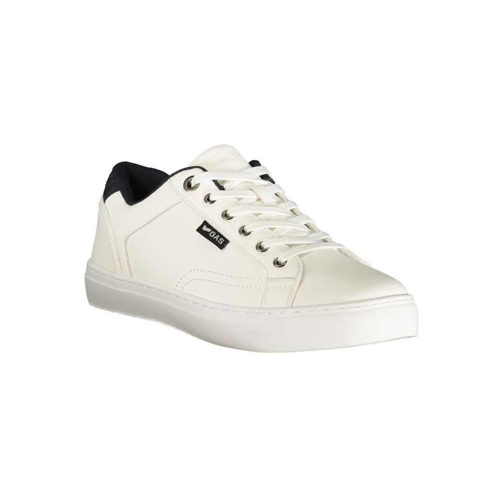 Bianco Polyurethane Men Sneaker