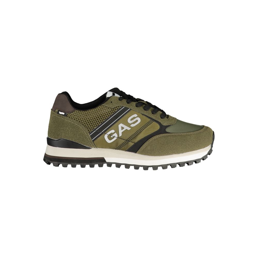 Verde Poliestere Men Sneaker