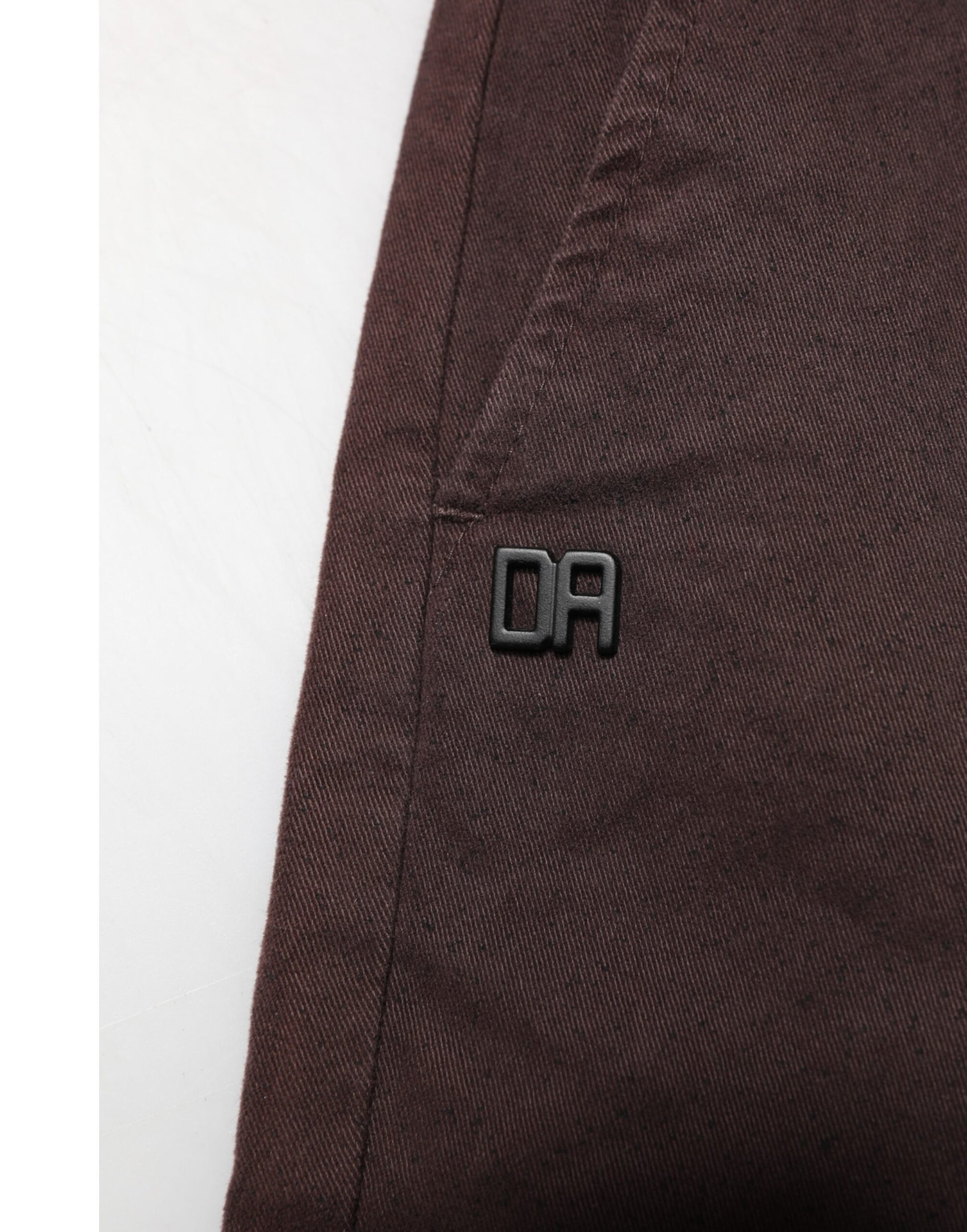 Brown Cotton Mid Waist Skinny Men Denim  Jeans