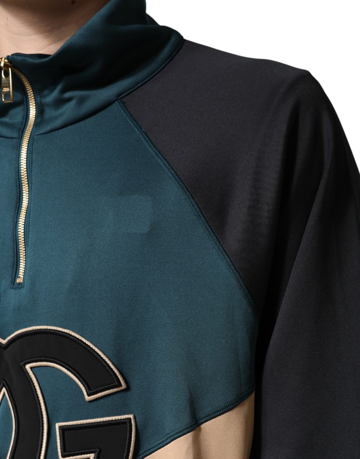 DG Mock Neck Sweatshirt Sweater  Multicolor