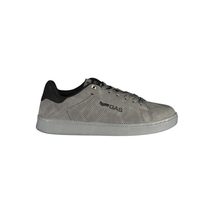 Grigio Polyurethane Men Sneaker