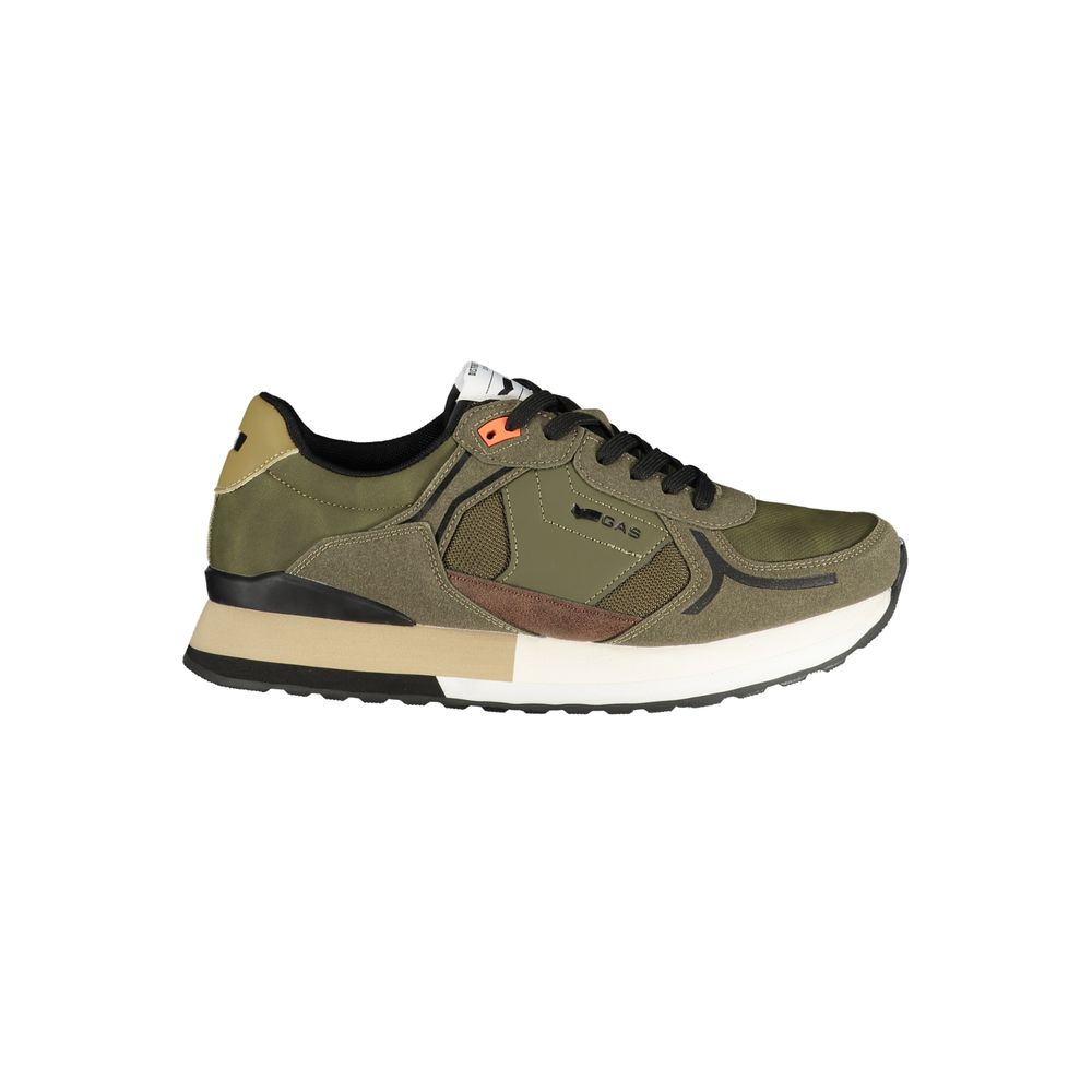 Verde Poliestere Men Sneaker