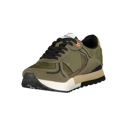 Verde Poliestere Men Sneaker