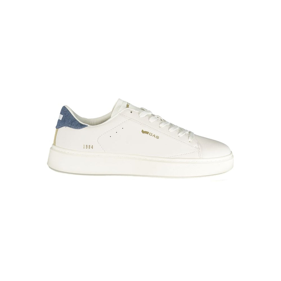 Bianco Poliuretano Uomo Sneaker
