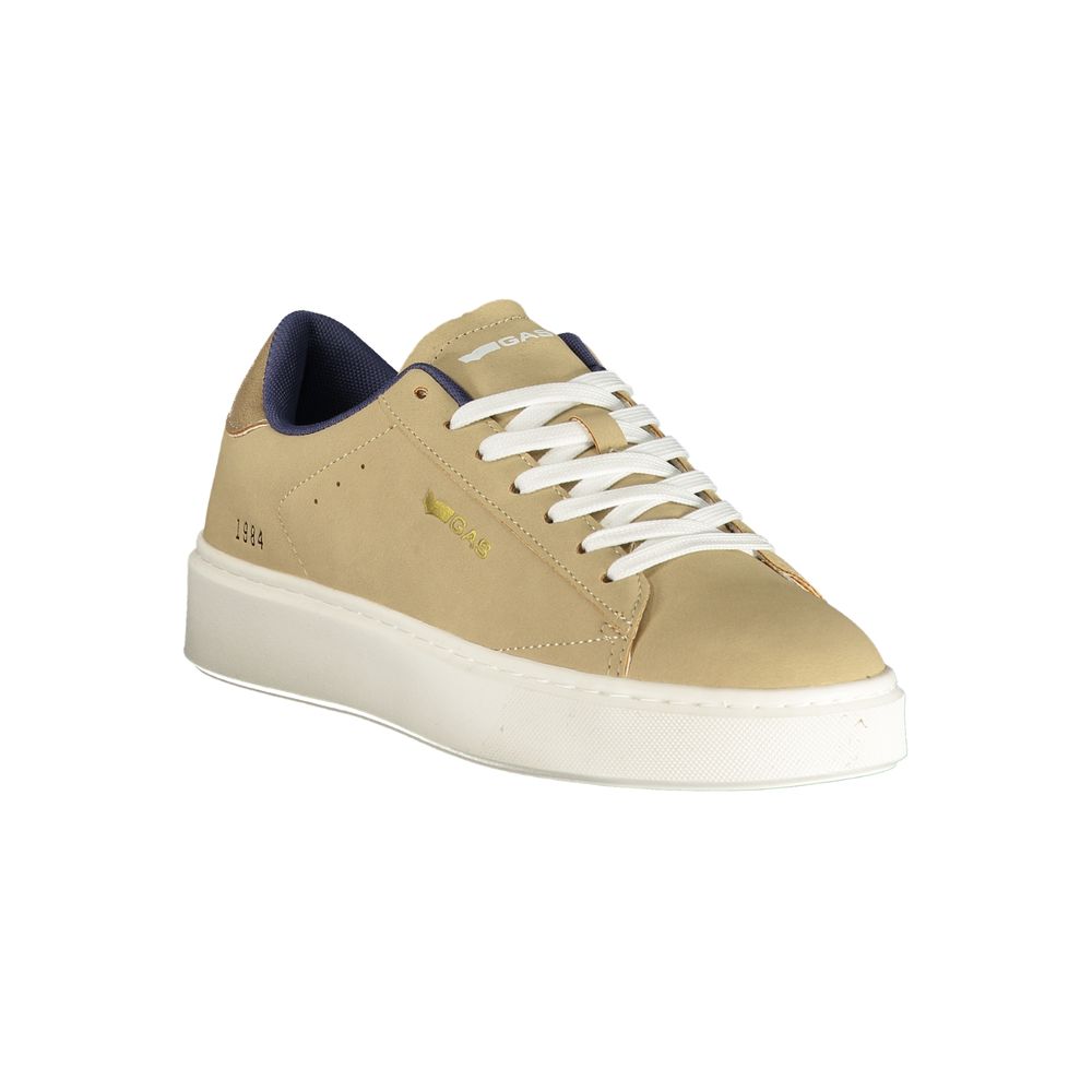 Beige Polyurethane Women Sneaker