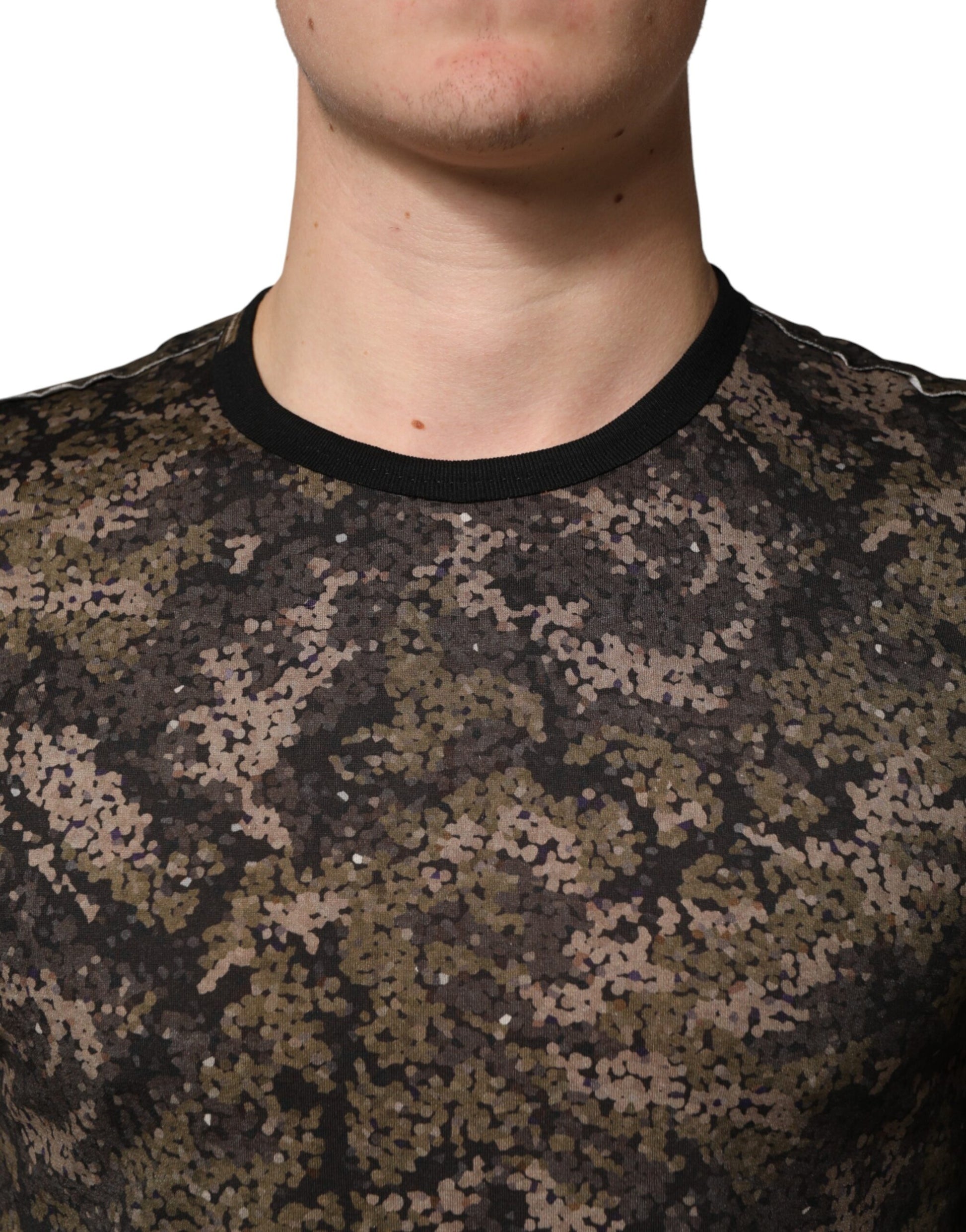 Multicolor Camouflage Long Sleeves T-shirt