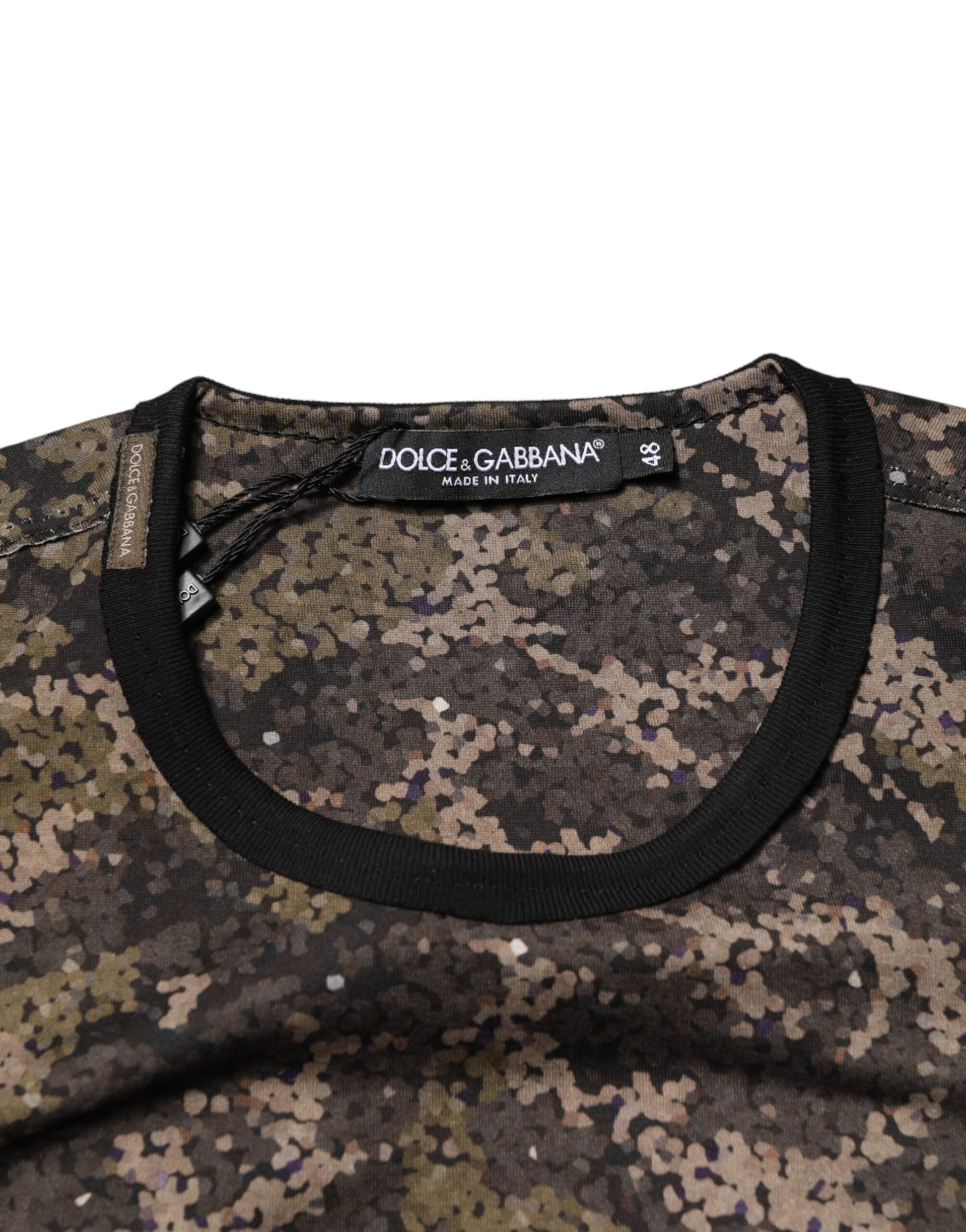 Multicolor Camouflage Long Sleeves T-shirt