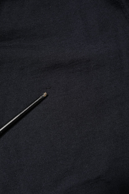 Black Cashmere V-Neck Men Pullover Sweater