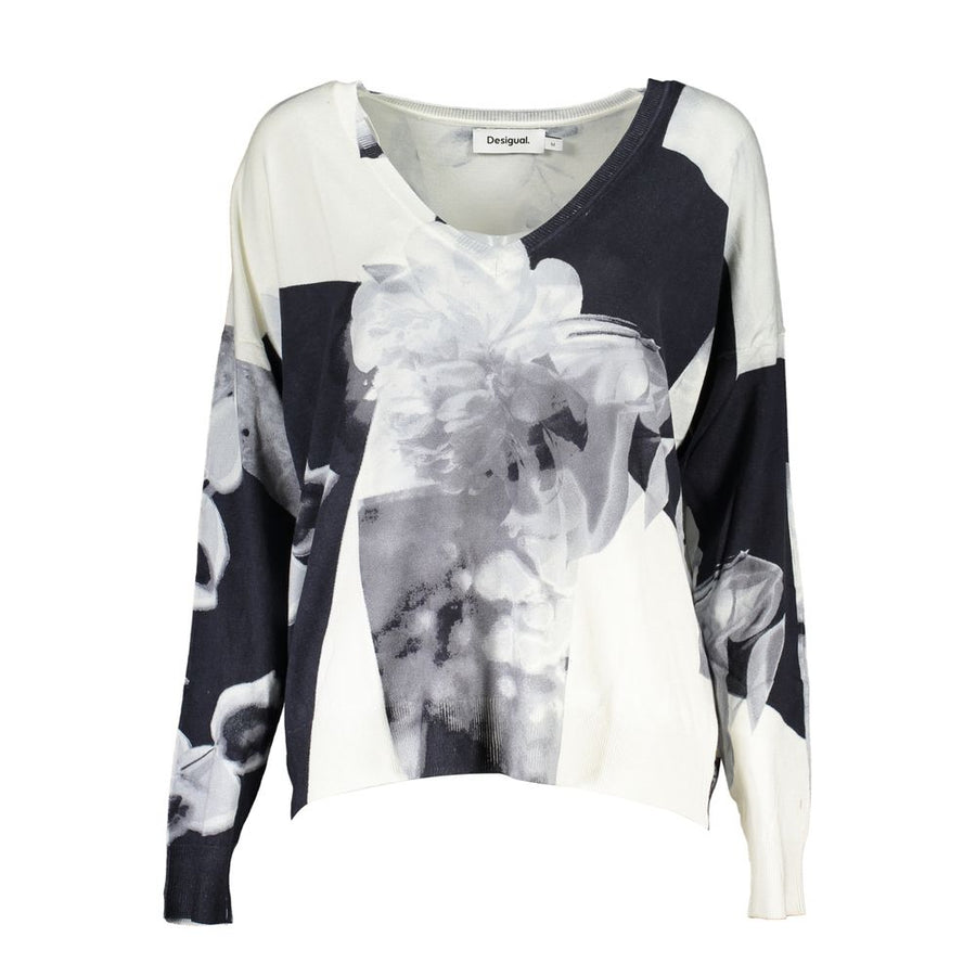 Bianco Viscosa Women Sweater