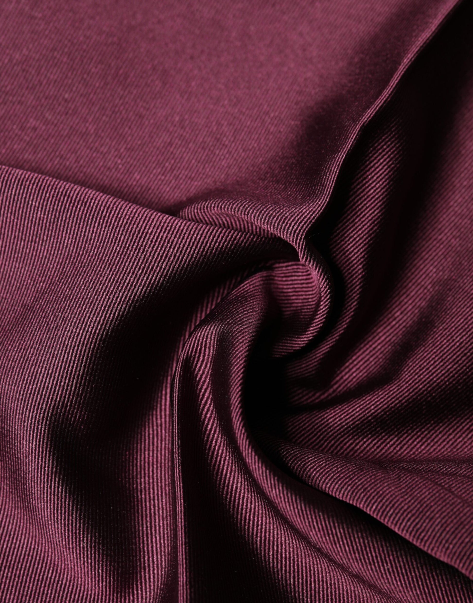 Maroon Logo Silk Square Handkerchief Scarf