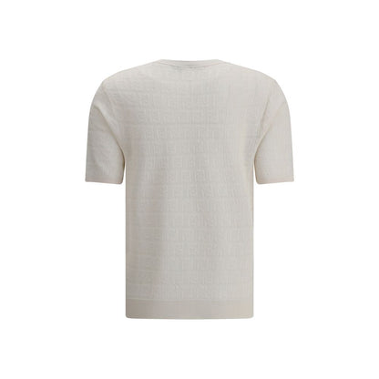 White Viscose T-Shirt