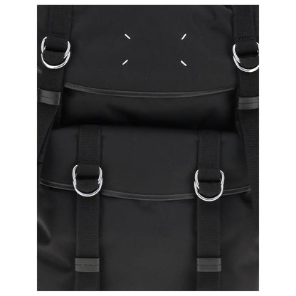 Black Polyamide Backpack