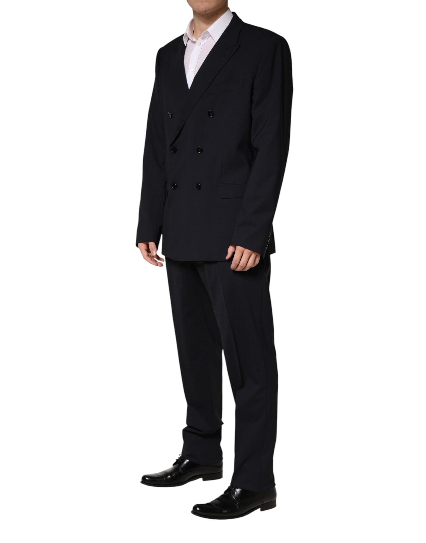 Blue MARTINI Double Breasted 2 Piece Suit