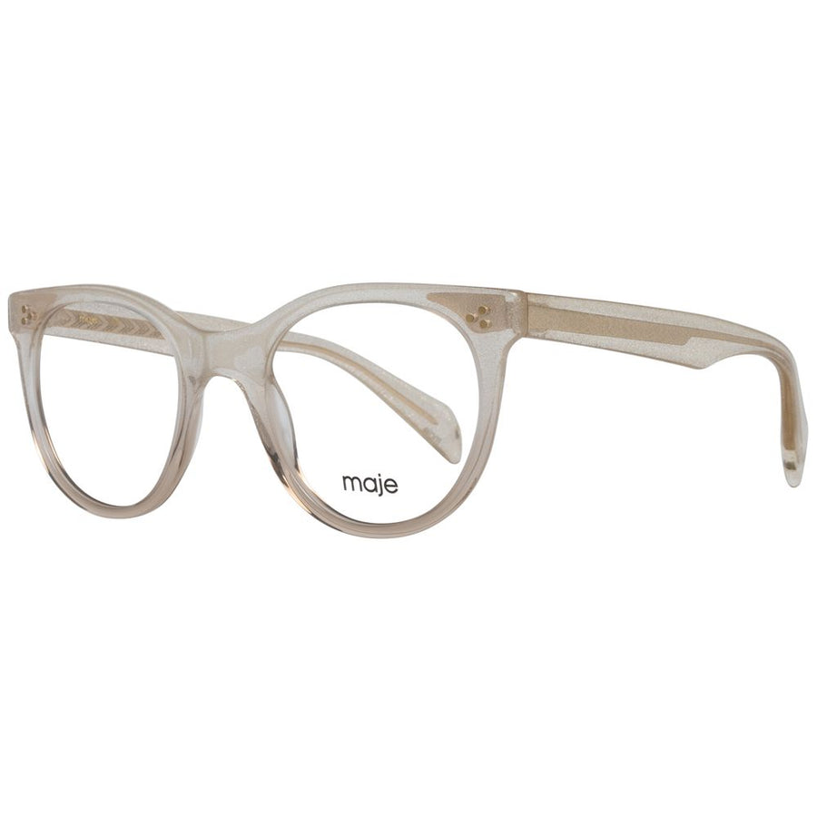 Beige Plastic Glasses (Frames)