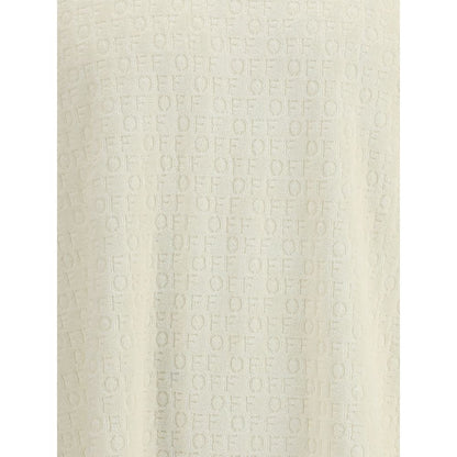 Cream Cotton T-Shirt