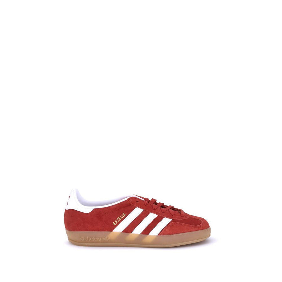 Red Calf Leather Bos Taurus Low Top Sneakers