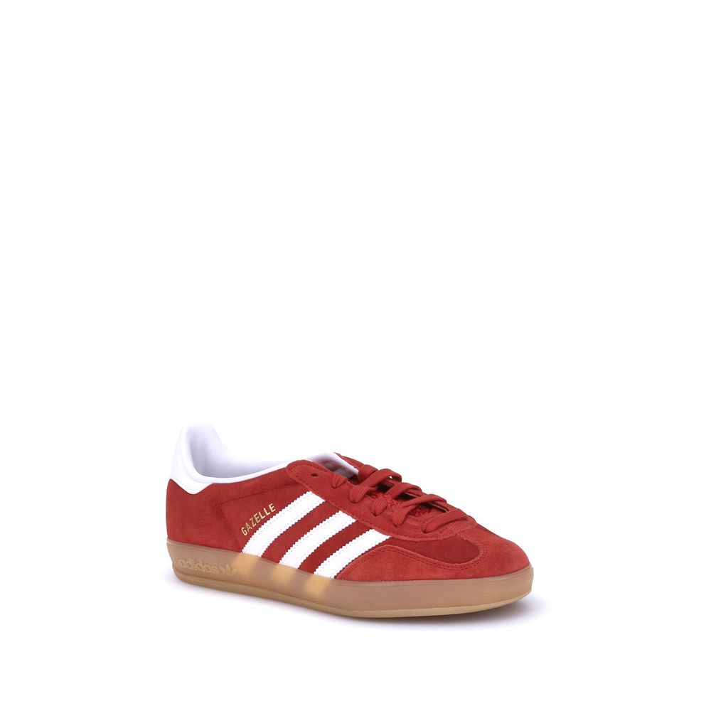Red Calf Leather Bos Taurus Low Top Sneakers