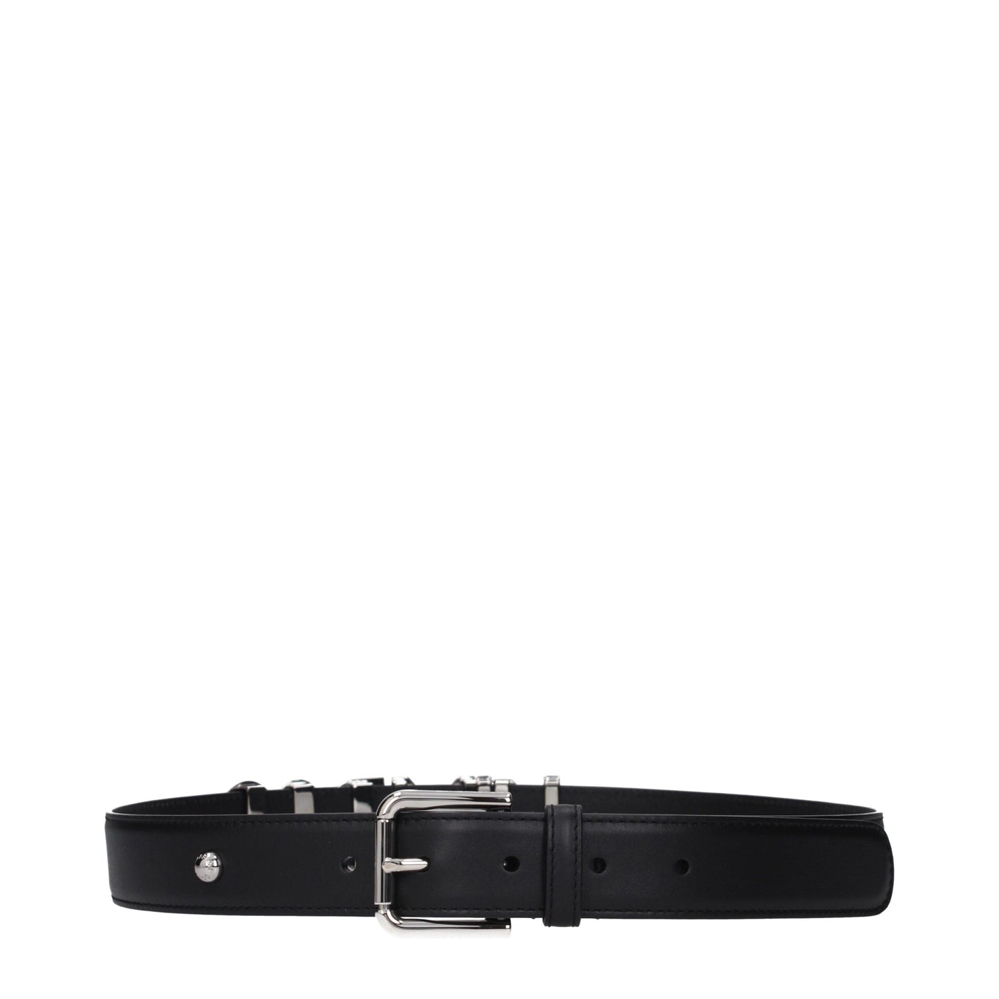 Black Leather Regular Belt