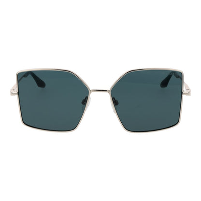 Silver Metal Sunglasses