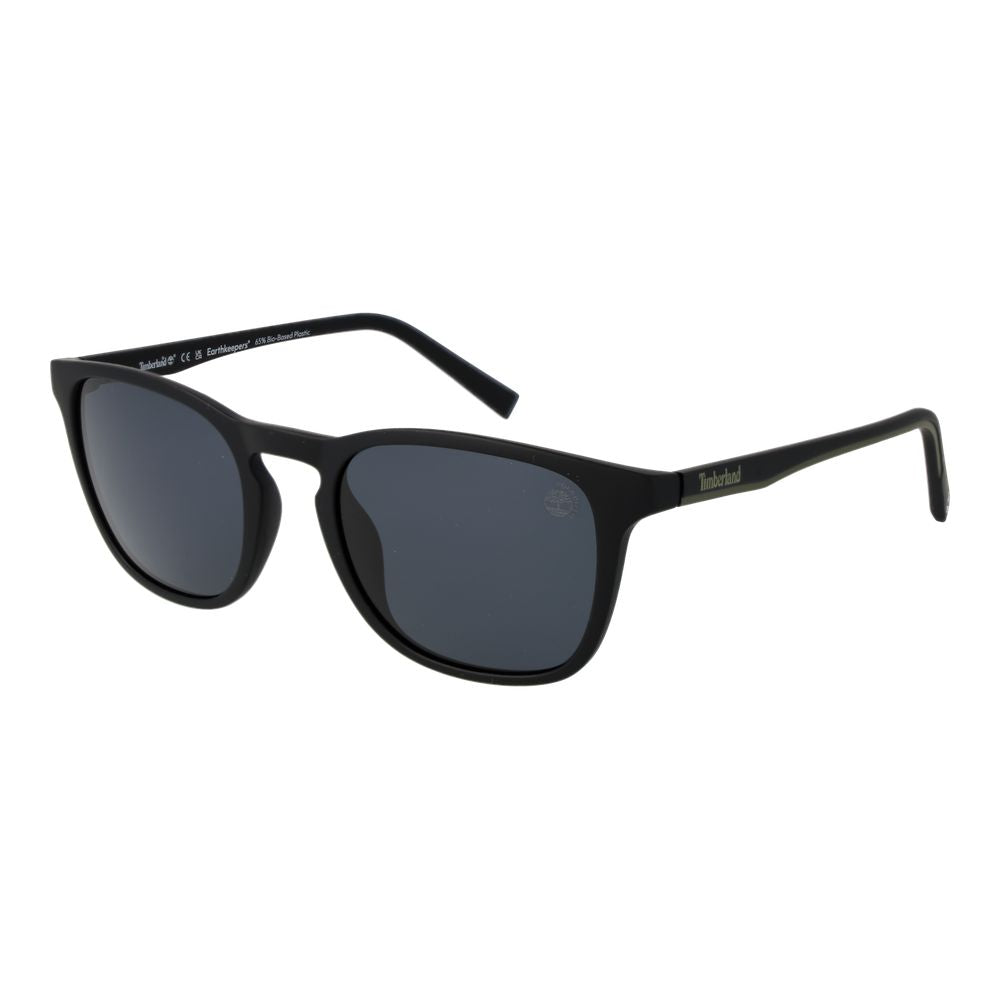 Black Stainless Steel Sunglasses