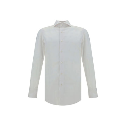 White Cotton Dress Shirt