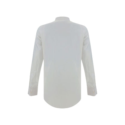 White Cotton Dress Shirt