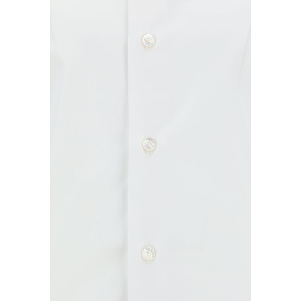 White Cotton Dress Shirt