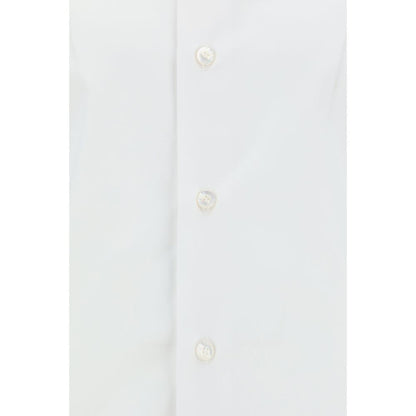 White Cotton Dress Shirt