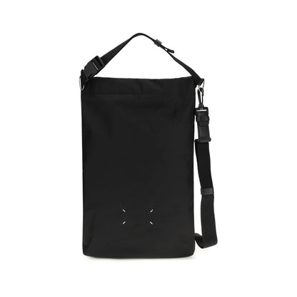 Black Polyamide Backpack