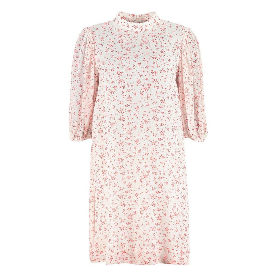 White Viscose Casual Dress