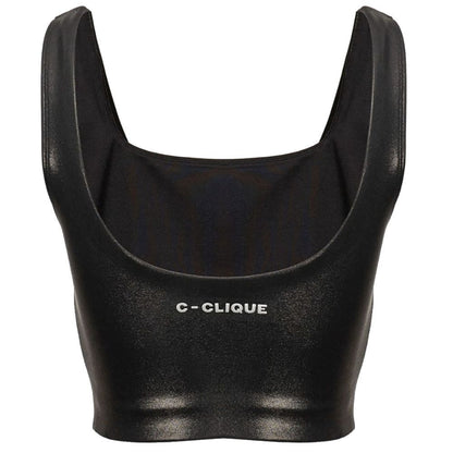 Black Nylon Tank Tops