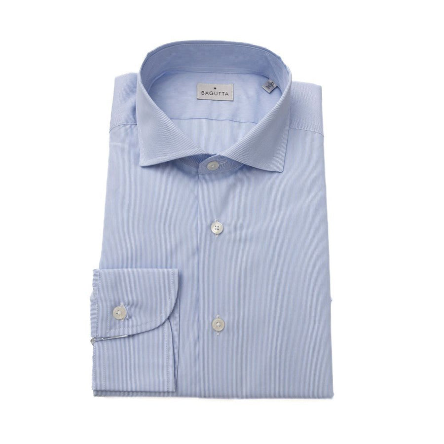 Light Blue Cotton Dress Shirt