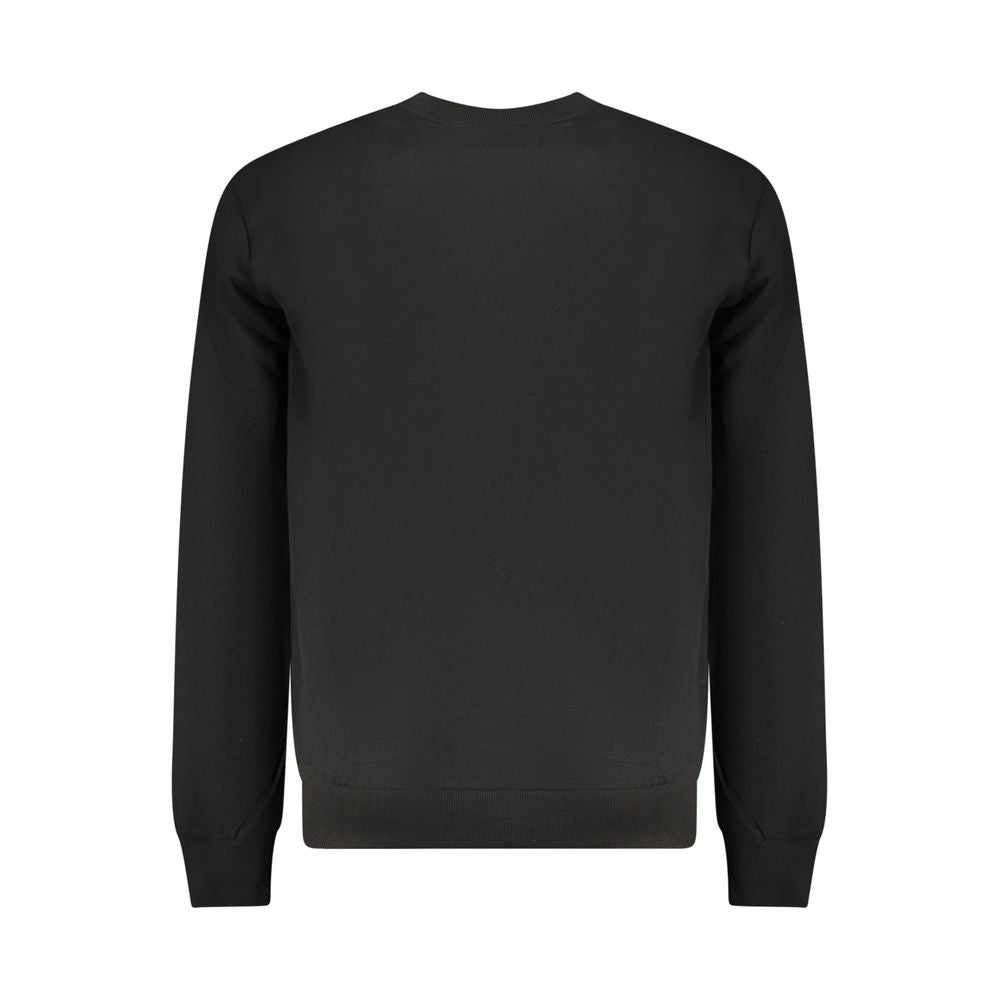 Black Organic Cotton Men Sweatshirt