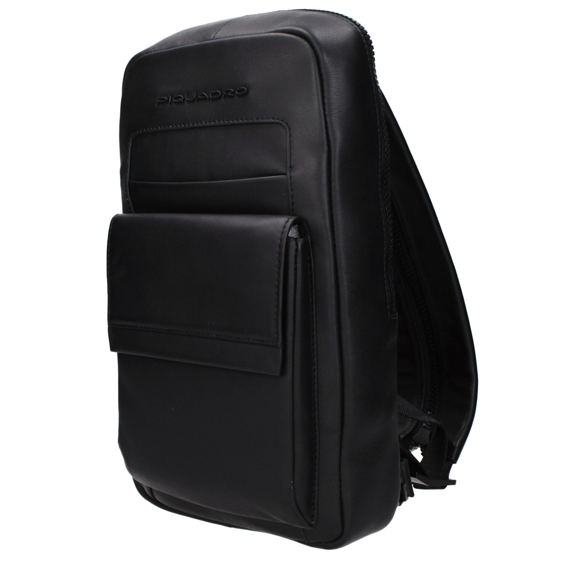 Black Leather Backpack