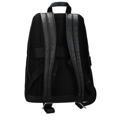 Black Leather Backpack