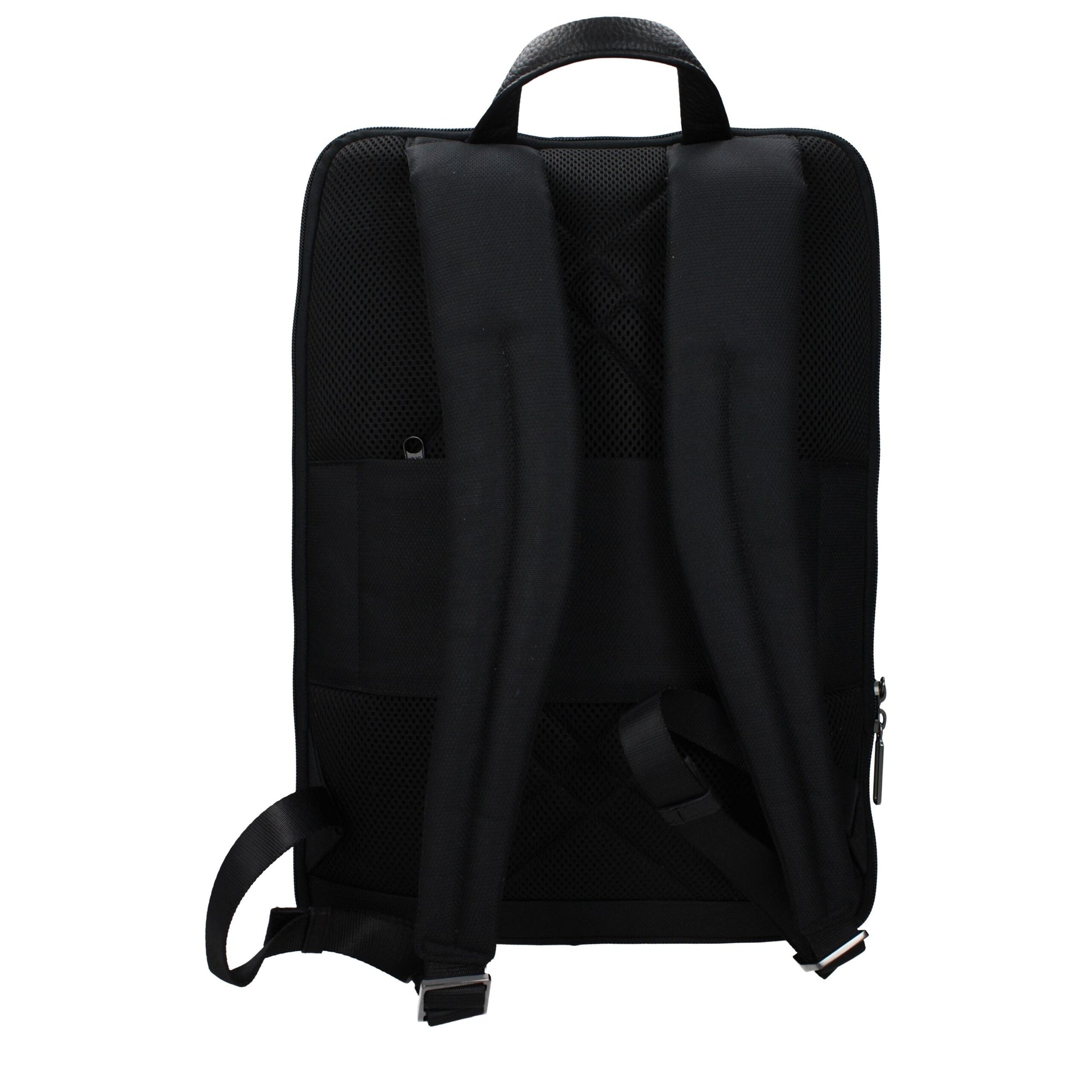 Black Fabric Backpack